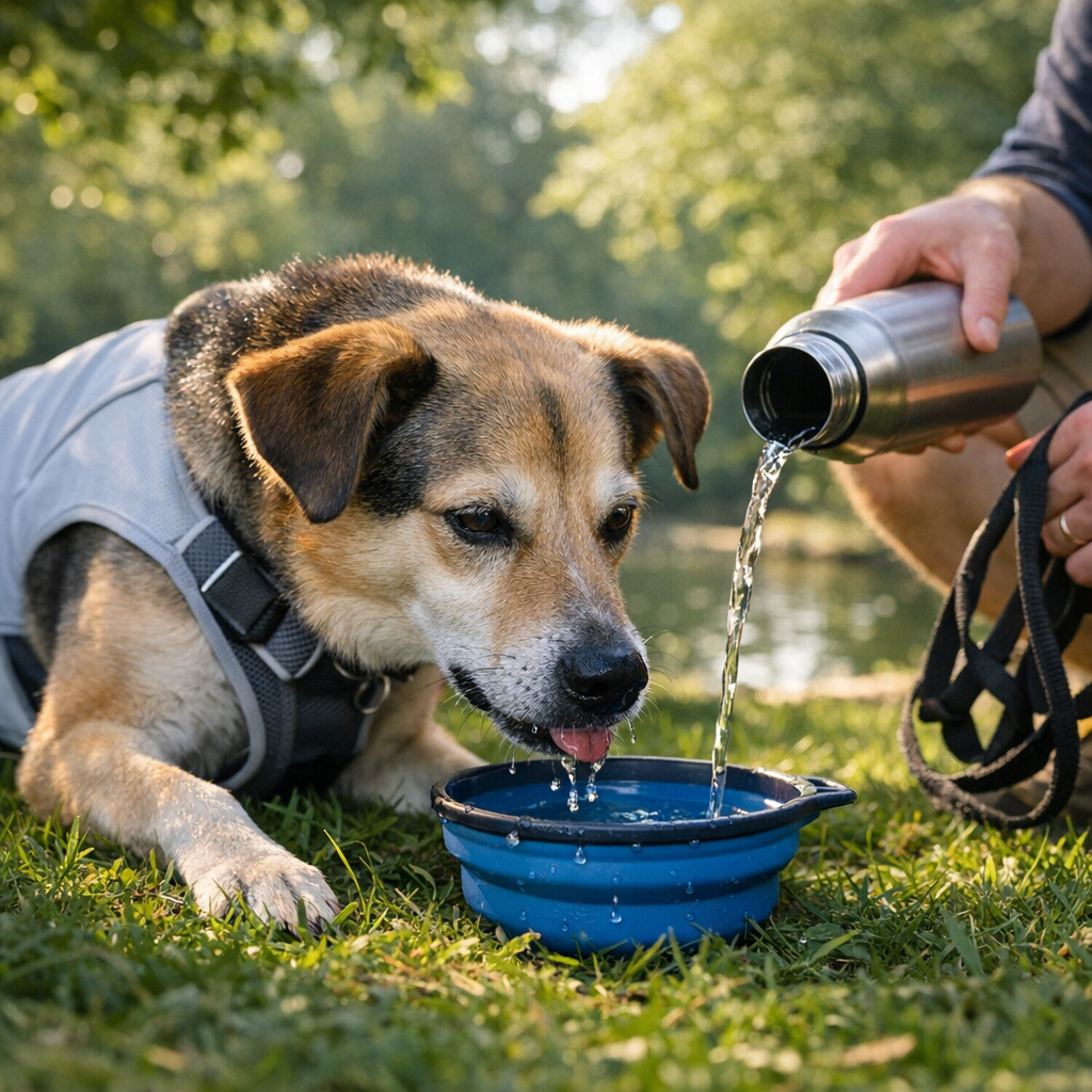 Hondenverzorging in de zomer: koel, veilig, gezond