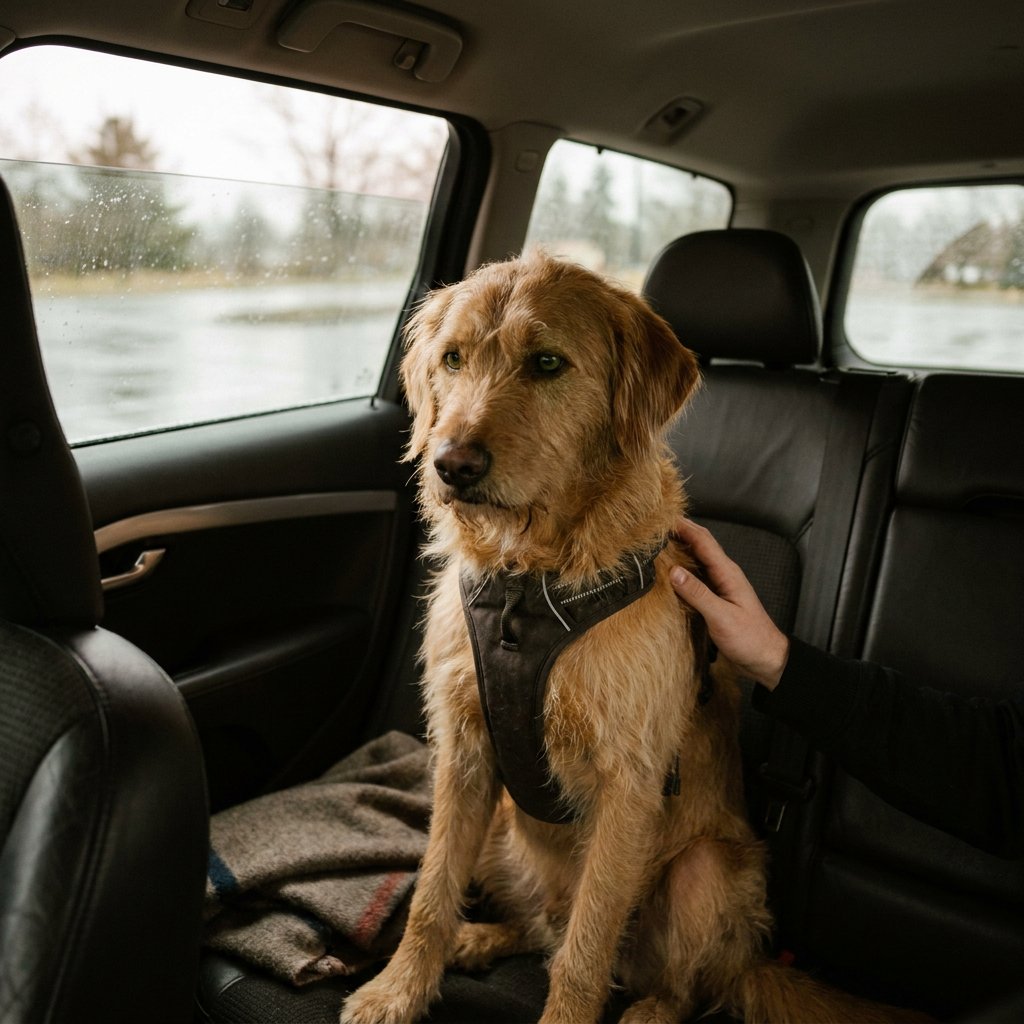 Wagenziekte hond - symptomen, oorzaken en wat je kunt doen