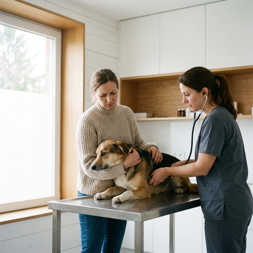 Zieke hond: wanneer naar de dierenarts? Signalen en spoed