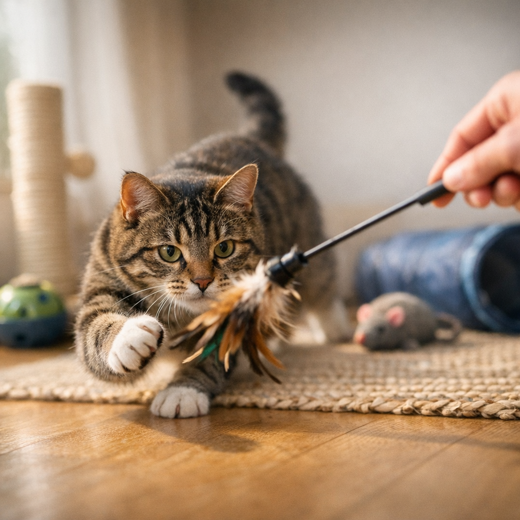Favoriet kattenspeelgoed: tips, top keuzes en veiligheid