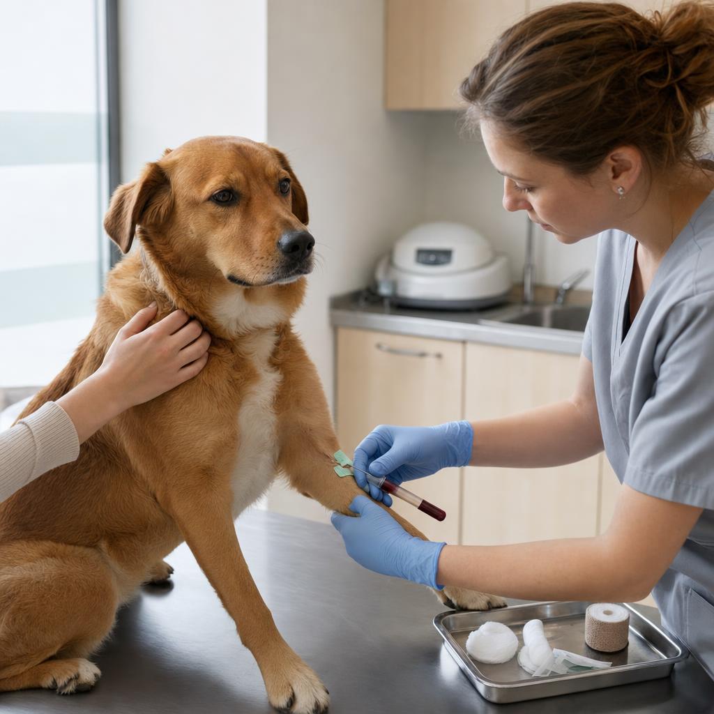 Bloedonderzoek hond: wat je moet weten over kosten, uitslag en verloop