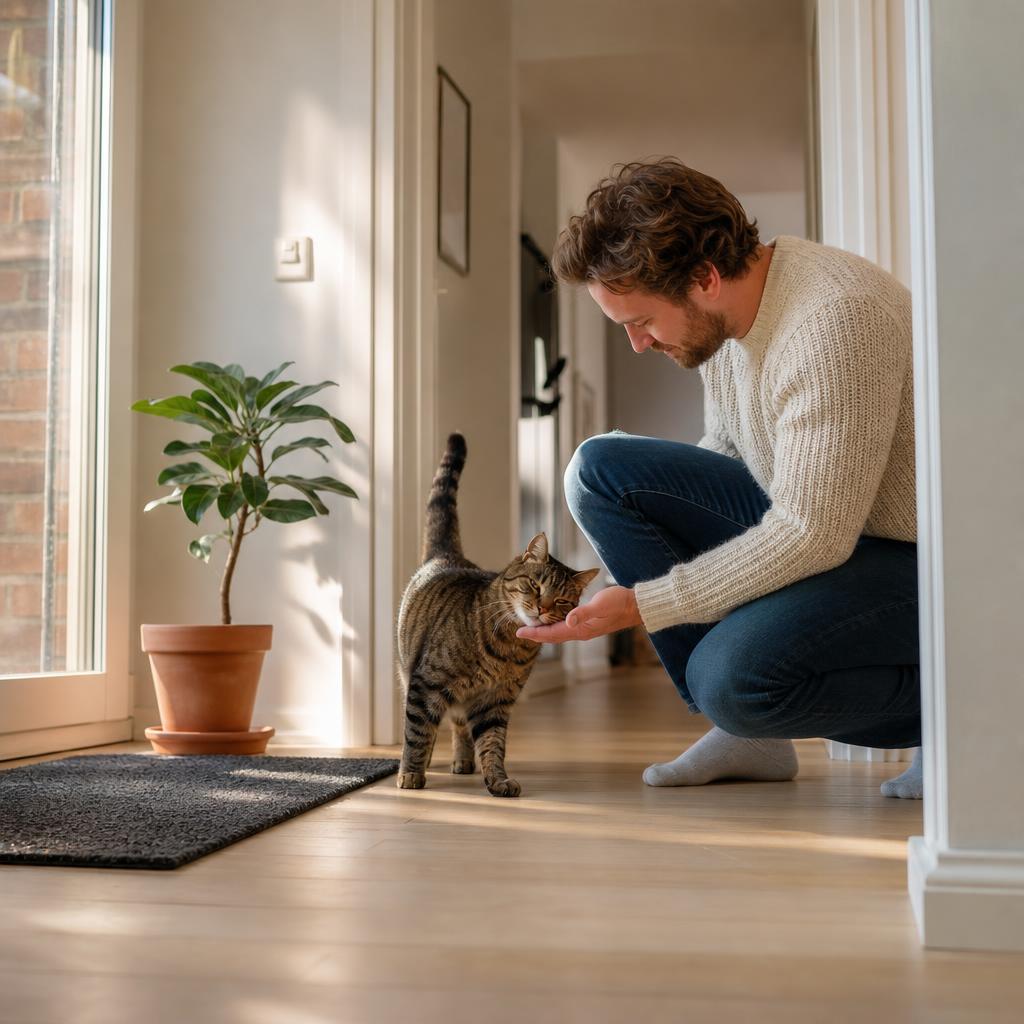 Hoe begroeten katten mensen? Signalen en betekenis