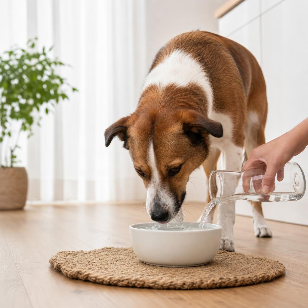 Hond voldoende drinken - zo herken en help je op tijd