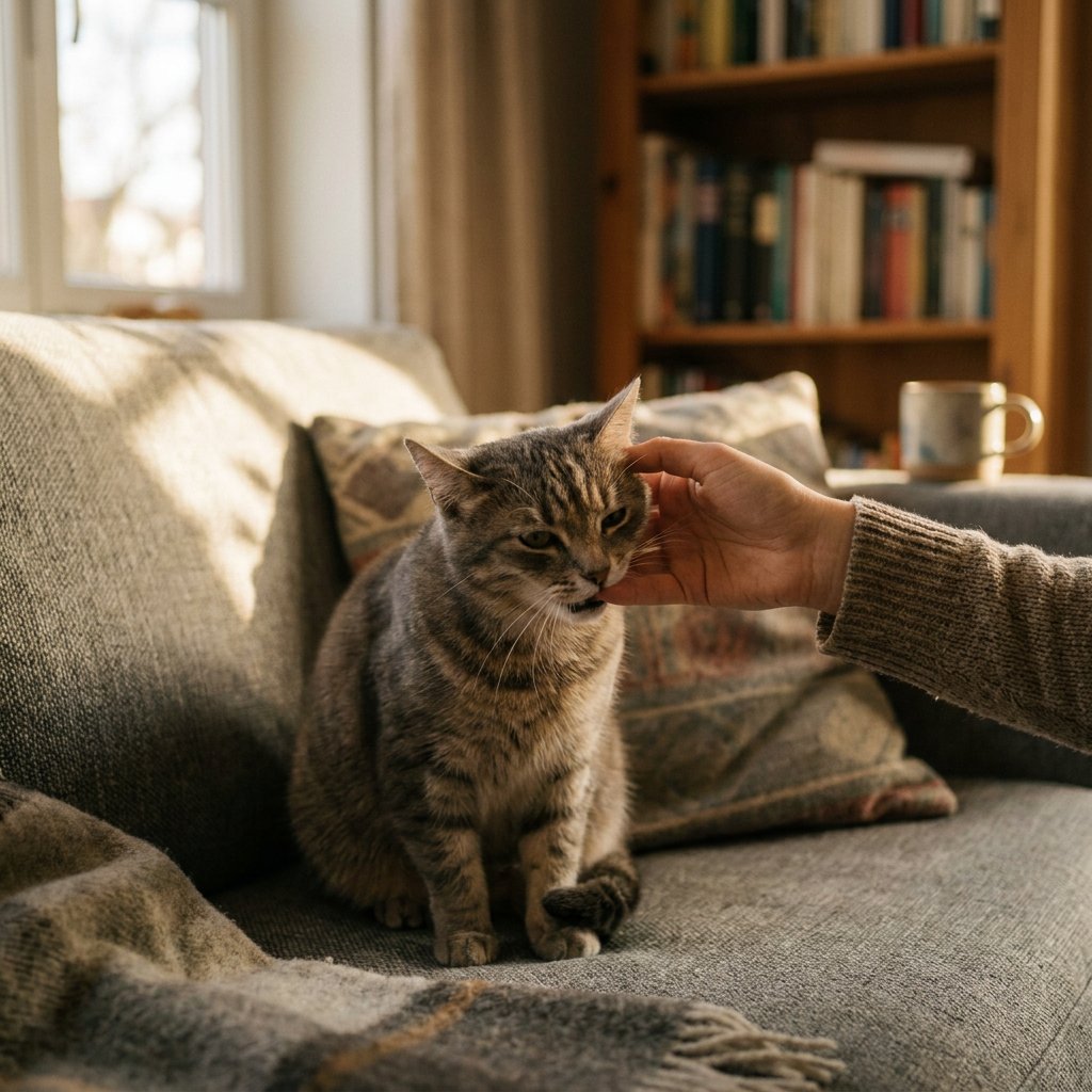 Kat bijt zachtjes love bites - wat betekent het en wanneer moet je opletten?