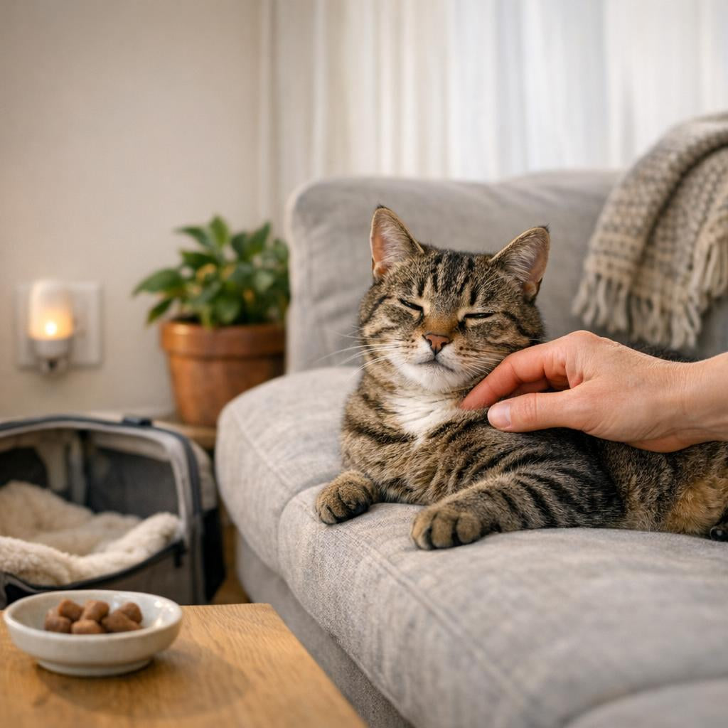 Kat kalmeren: praktische tips en rustgevende middelen