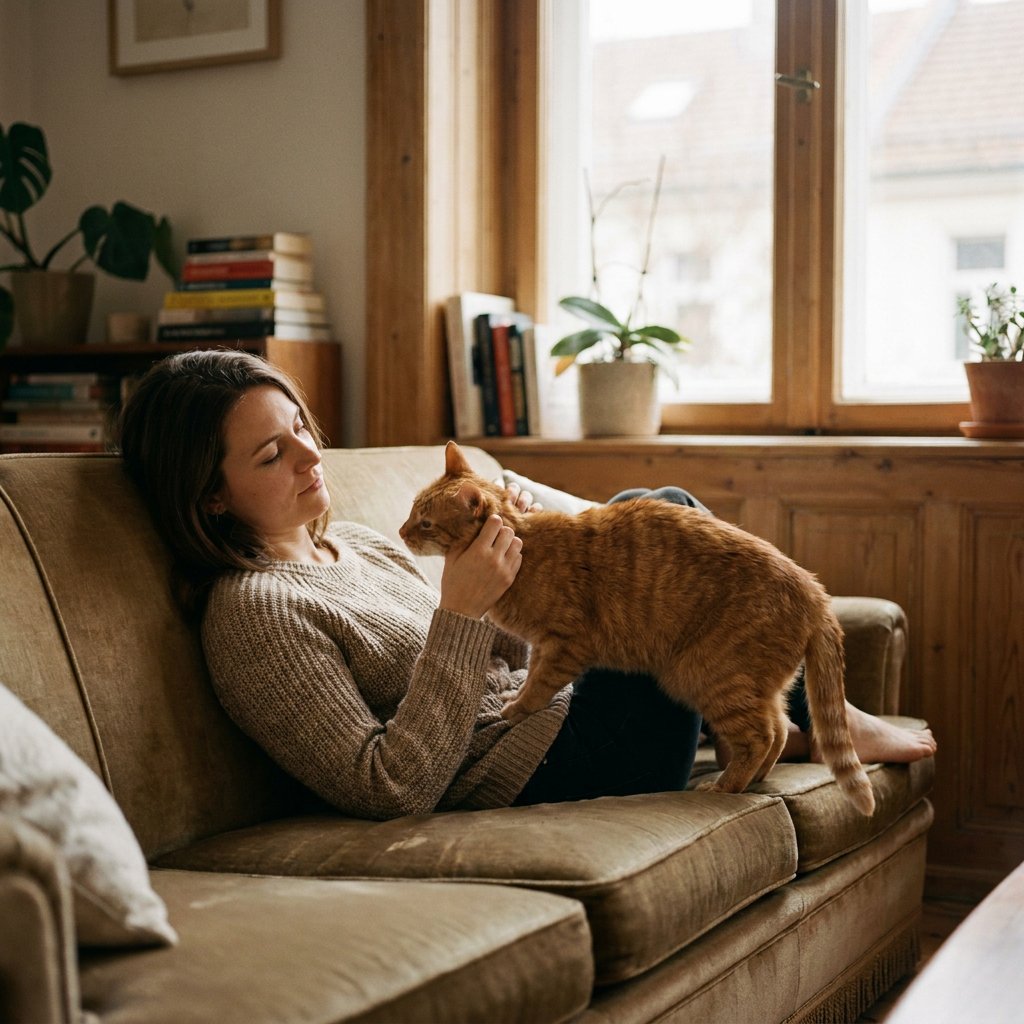 Kat knuffelt waarom? Dit betekent aanhankelijk gedrag