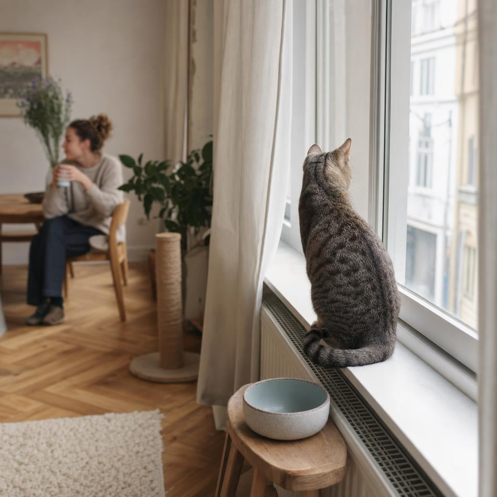 Kat zit met rug naar je toe? Dit betekent het
