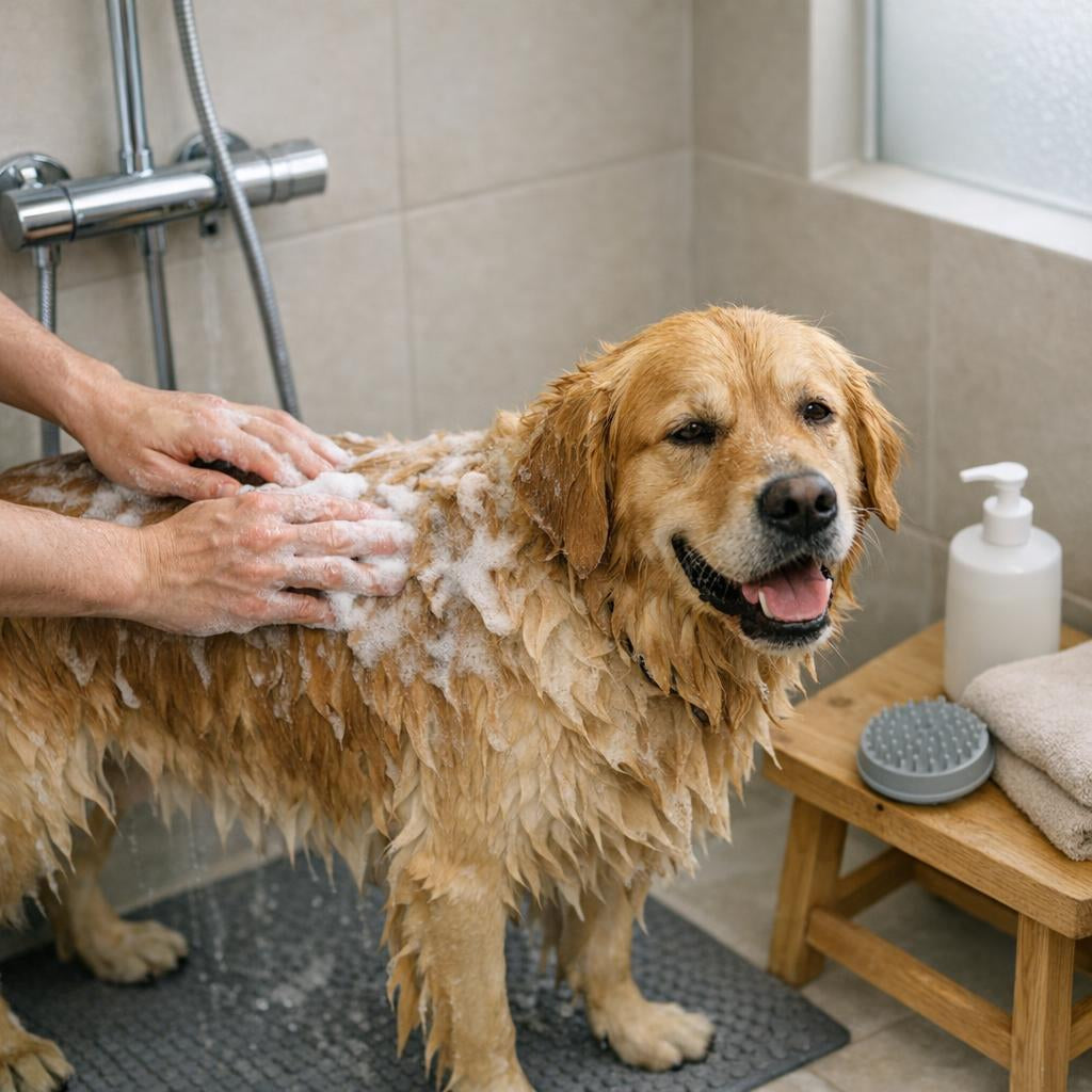 Waarmee hond wassen? Veilige keuzes en tips
