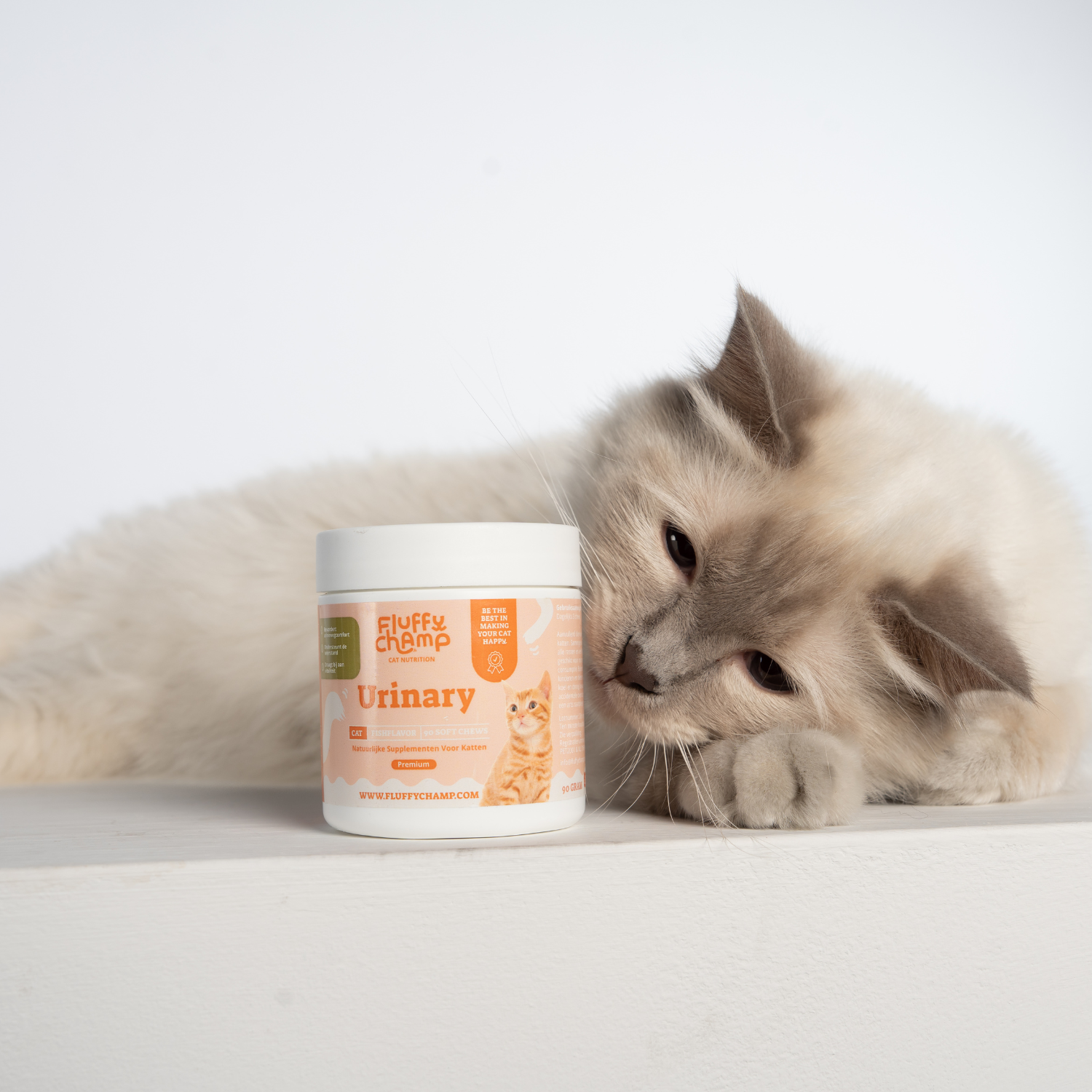 Urinary Katten – 90 Kauwsnoepjes met Vis