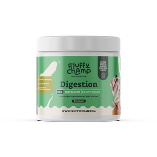 Digestion – 60 Honden Kauwsnoepjes - Rijk aan Probiotica & Prebiotische vezels