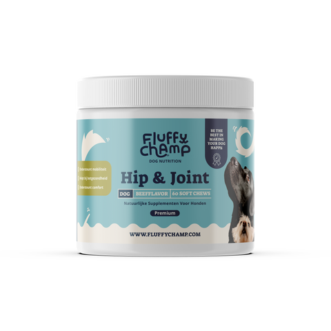Hip & Joint Honden – 60 Kauwsnoepjes met Rundvlees