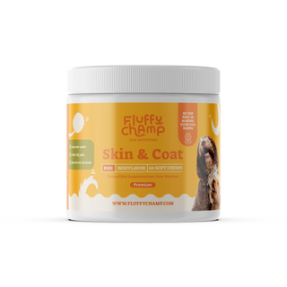Haut & Fell – 60 Hunde Kauartikel - Reich an Biotin & Omega 3
